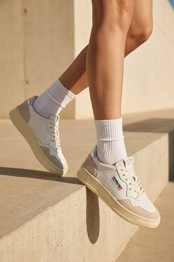 Autry Sneaker White/silver Donna - 10