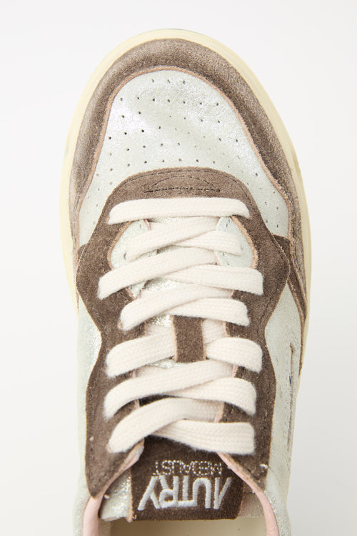 Autry Sneaker Silver/mustang Donna - 2