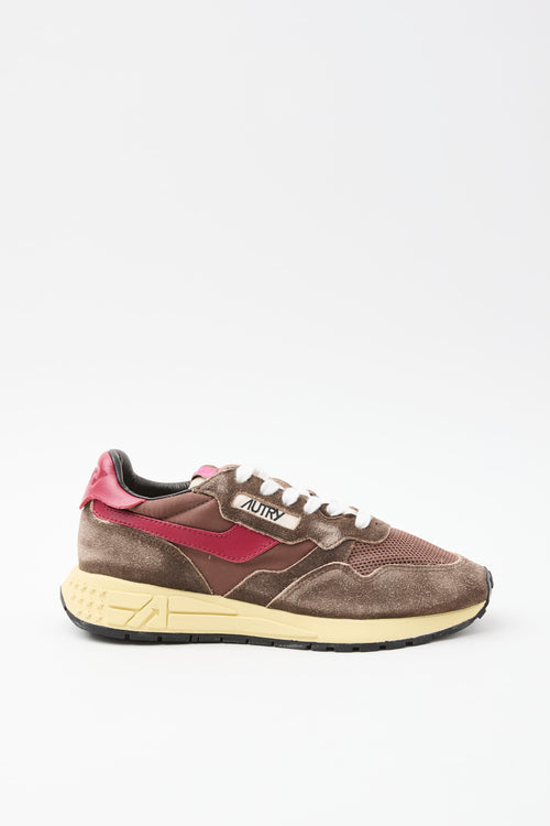 Autry Sneaker Coffee/deep Claret Donna - 1