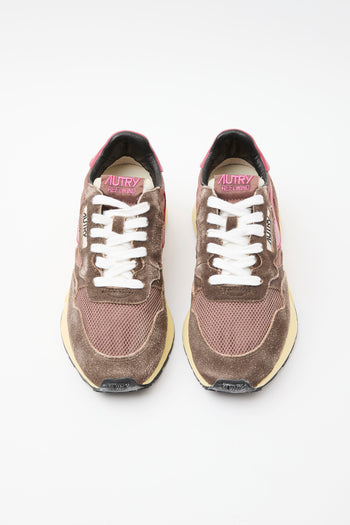 Autry Sneaker Coffee/deep Claret Donna - 3