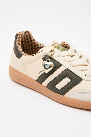 Back 70 Sneaker Milk/olive Donna - 5
