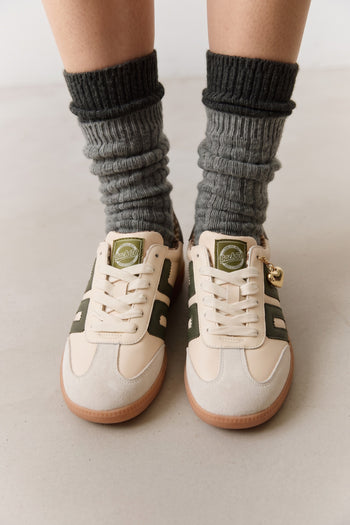 Back 70 Sneaker Milk/olive Donna - 10