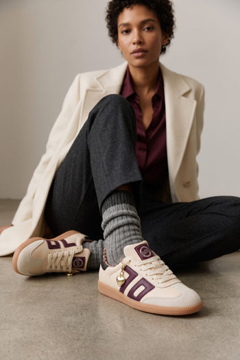 Back 70 Sneaker Milk/wine Donna - 9
