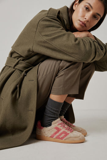 Back 70 Sneaker Taupe/wine Donna - 11