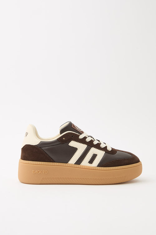 Back 70 Sneaker Coffee/butter Donna - 1