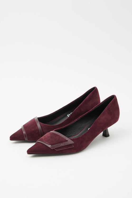 Bibi Lou X Tre Emme Décolleté Burgundy Donna - 2