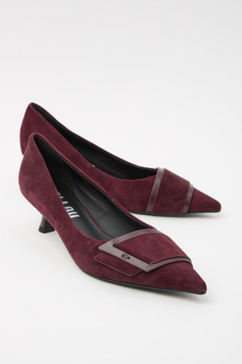 Bibi Lou X Tre Emme Décolleté Burgundy Donna - 4