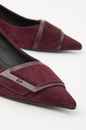 Bibi Lou X Tre Emme Décolleté Burgundy Donna - 7