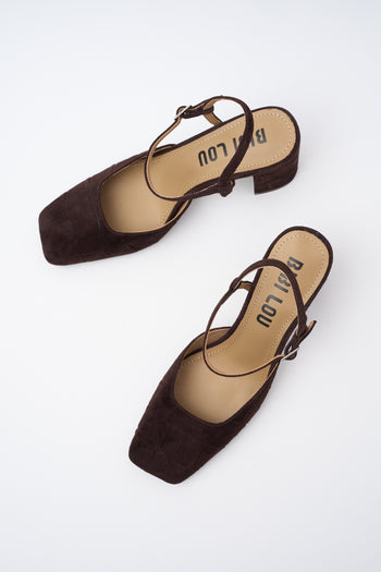 Bibi Lou X Tre Emme Mary Jane Marron Donna - 5