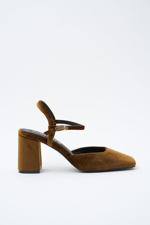 Bibi Lou X Tre Emme Mary Jane Ocre Donna - 1