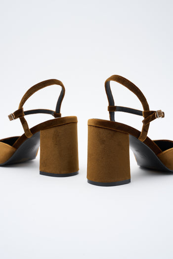 Bibi Lou X Tre Emme Mary Jane Ocre Donna - 10