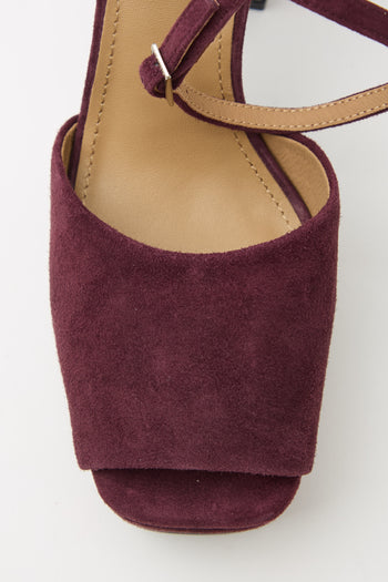 Bibi Lou X Tre Emme Sandalo Burgundy Donna - 5