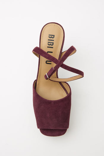Bibi Lou X Tre Emme Sandalo Burgundy Donna - 6