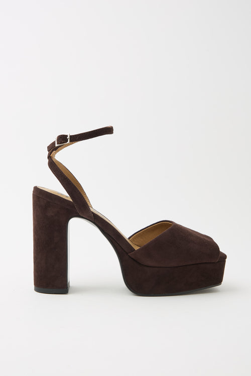 Bibi Lou X Tre Emme Sandalo Marron Donna - 1