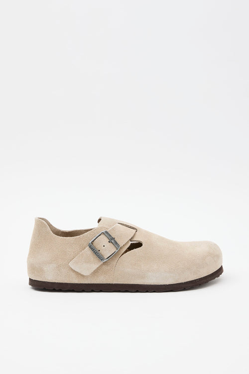 Birkenstock Mocassino Taupe Unisex - 1