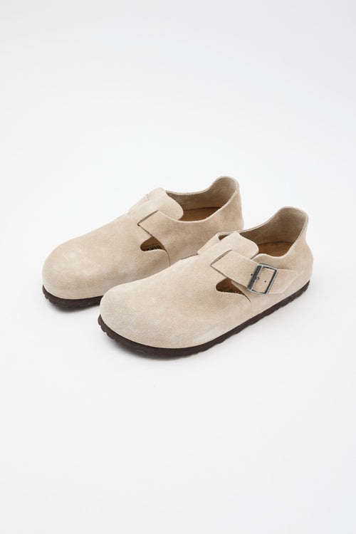Birkenstock Mocassino Taupe Unisex - 2