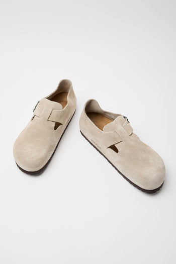 Birkenstock Mocassino Taupe Unisex - 8
