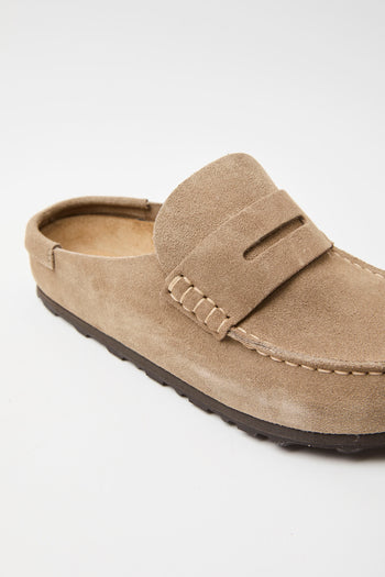 Birkenstock Sabot Taupe Donna - 4