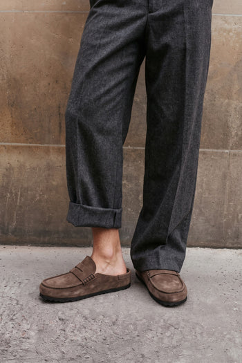 Birkenstock Sabot Concrete Gray Unisex - 8