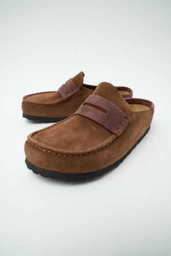 Birkenstock Sabot Dark Tea Unisex - 6