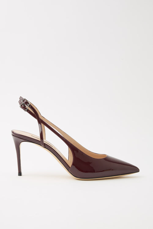 Casadei Slingback Windsor Wine Donna - 1