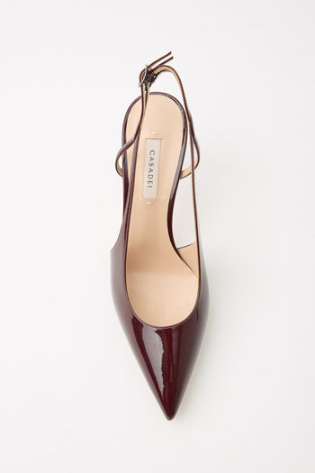 Casadei Slingback Windsor Wine Donna - 7