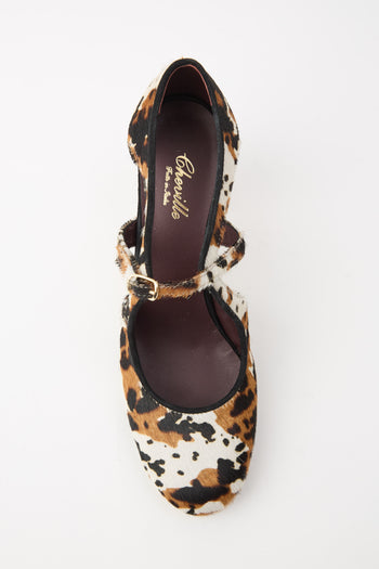 Cheville Mary Jane Cow Donna - 3