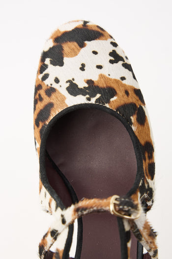 Cheville Mary Jane Cow Donna - 6