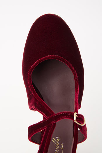 Cheville Mary Jane Rubino Donna - 5