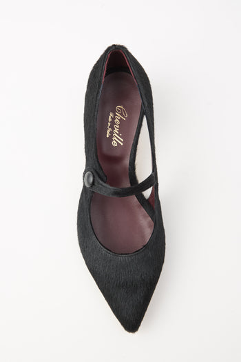 Cheville Mary Jane Nero Donna - 3