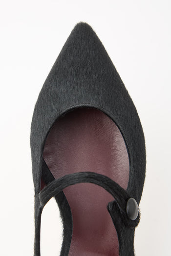 Cheville Mary Jane Nero Donna - 5