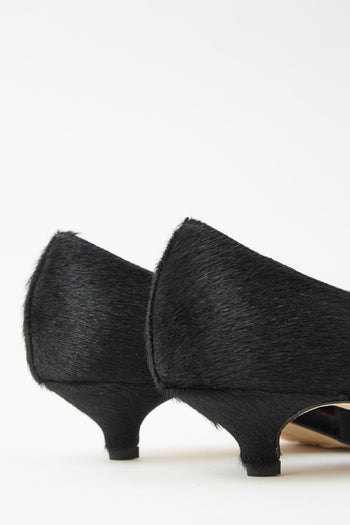 Cheville Mary Jane Nero Donna - 7