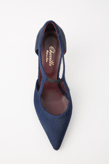 Cheville Mary Jane Blu Donna - 3