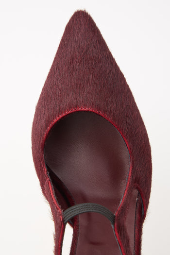 Cheville Mary Jane Bordaux Donna - 7