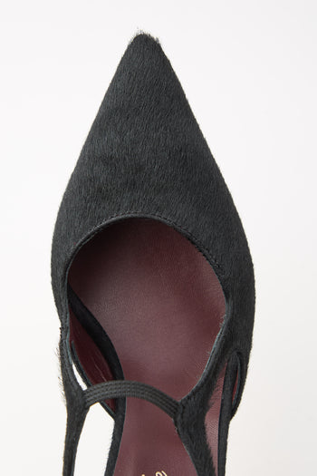 Cheville Mary Jane Nero Donna - 5