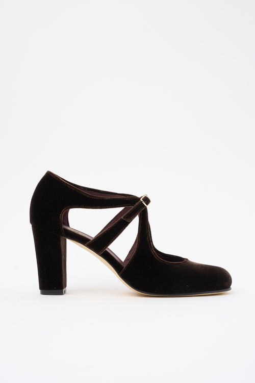 Cheville X Tre Emme Mary Jane Castagna Donna - 1