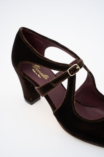 Cheville X Tre Emme Mary Jane Castagna Donna - 4