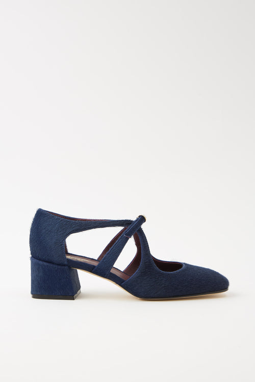 Cheville X Tre Emme Mary Jane Blu Donna - 1