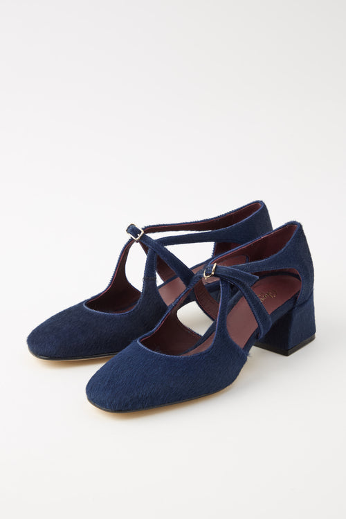 Cheville X Tre Emme Mary Jane Blu Donna - 2