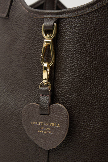 Christian Villa X Tre Emme Borsa Coffe/brown Donna - 6