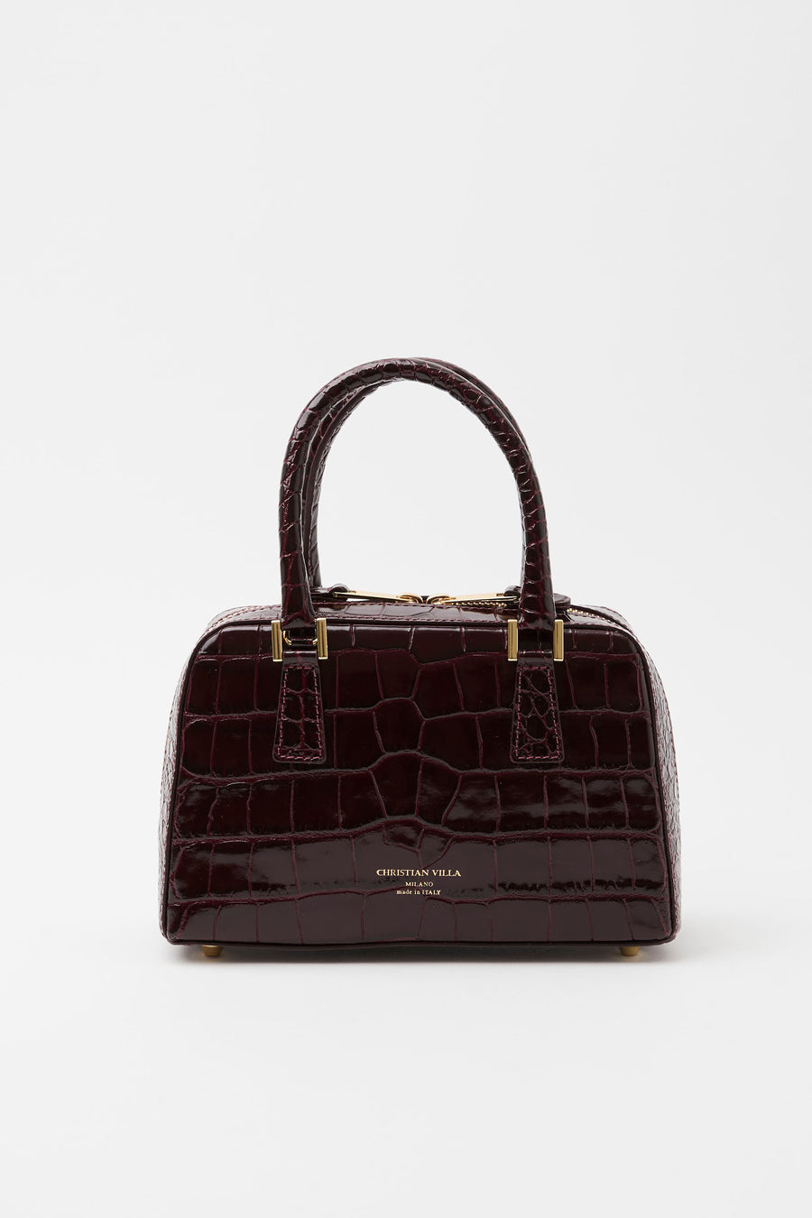 Christian Villa X Tre Emme Borsa Burgundy Donna