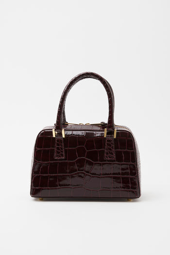 Christian Villa X Tre Emme Borsa Burgundy Donna - 3