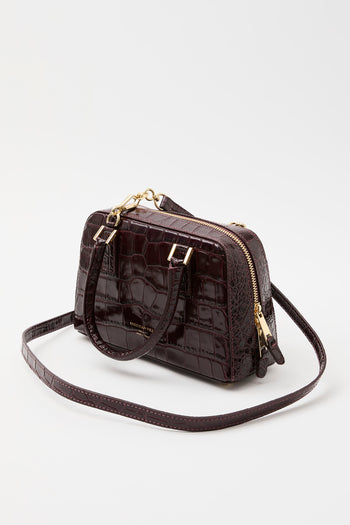 Christian Villa X Tre Emme Borsa Burgundy Donna - 7