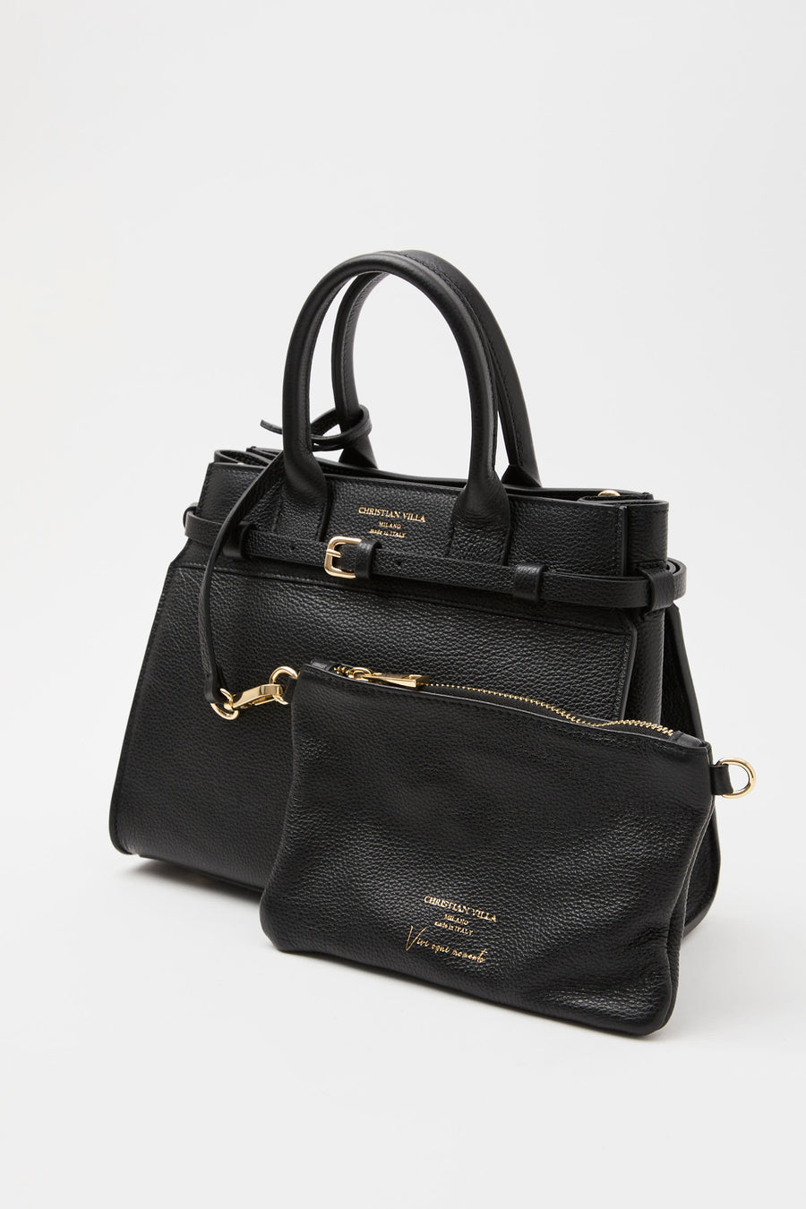 Christian Villa X Tre Emme Borsa Nero Donna