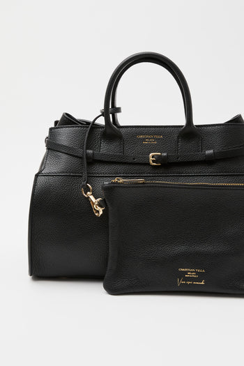 Christian Villa X Tre Emme Borsa Nero Donna - 7