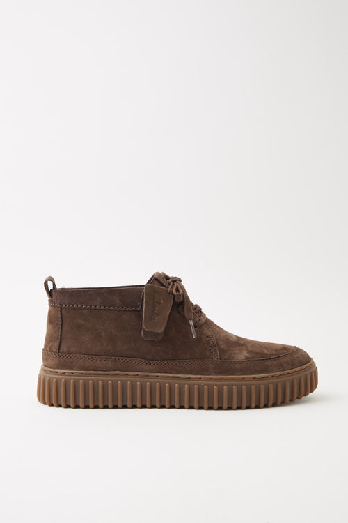 Clarks Stringata Dark Brown Uomo - 1