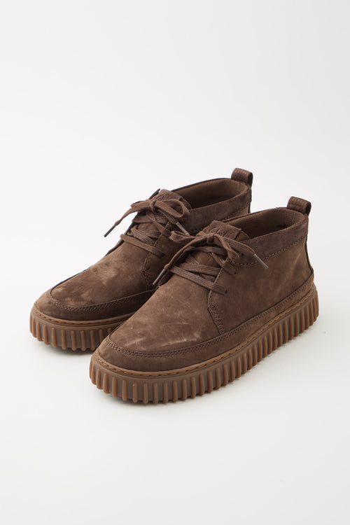 Clarks Stringata Dark Brown Uomo - 2