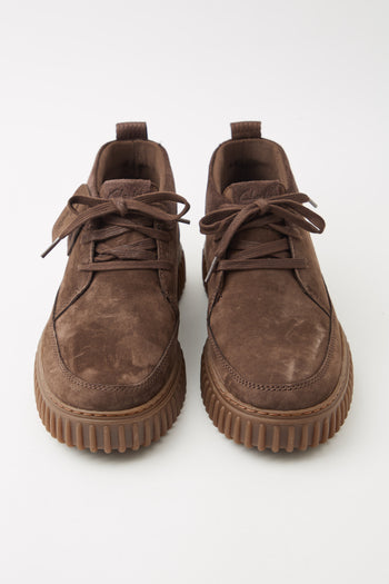 Clarks Stringata Dark Brown Uomo - 3