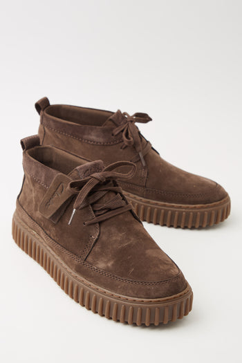 Clarks Stringata Dark Brown Uomo - 4