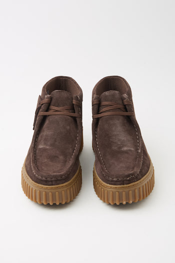 Clarks Stringata Dark Brown Donna - 3